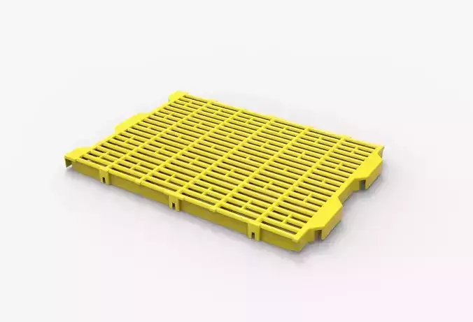 Plastic floor 3D print model
