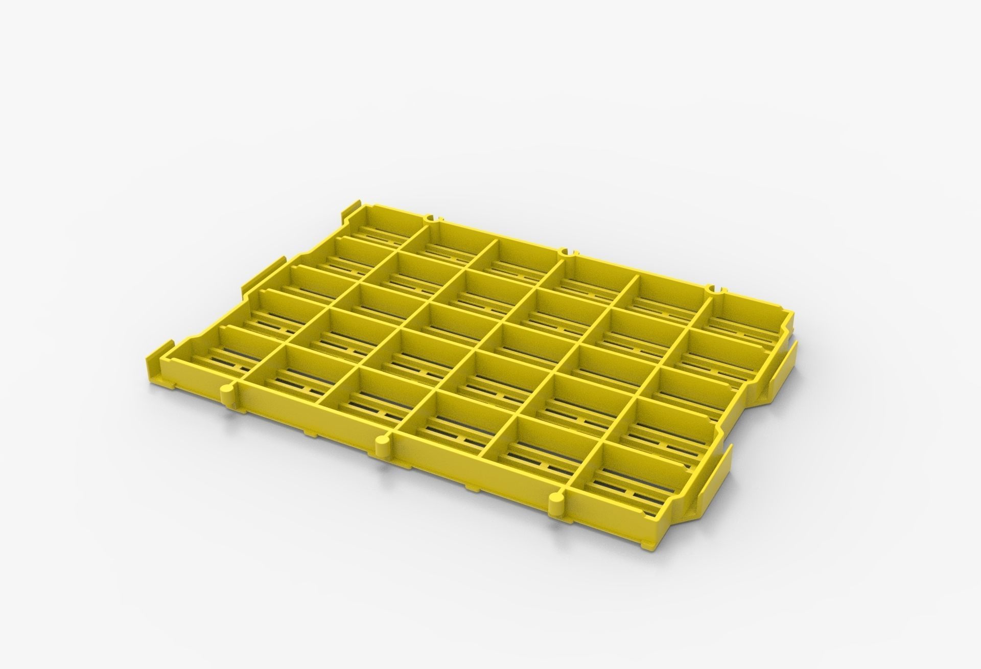 Plastic floor 3D print model_7