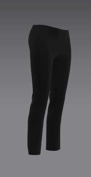 Woman 21 clothing Set 4 in 1 Low-poly 3D model_13