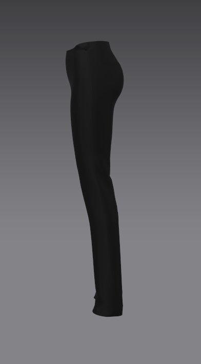 Woman 21 clothing Set 4 in 1 Low-poly 3D model_4