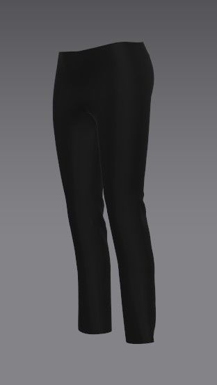 Woman 21 clothing Set 4 in 1 Low-poly 3D model_17