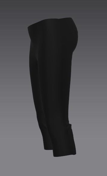 Woman 21 clothing Set 4 in 1 Low-poly 3D model_31