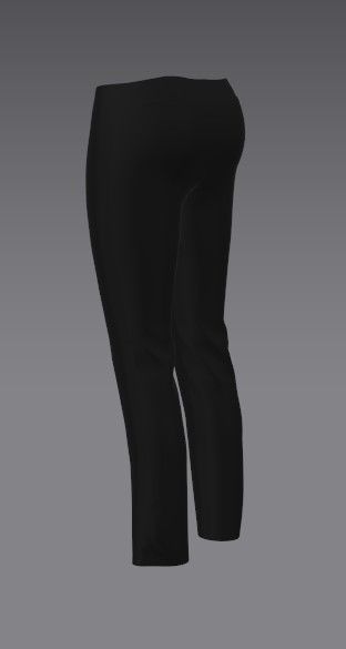 Woman 21 clothing Set 4 in 1 Low-poly 3D model_19