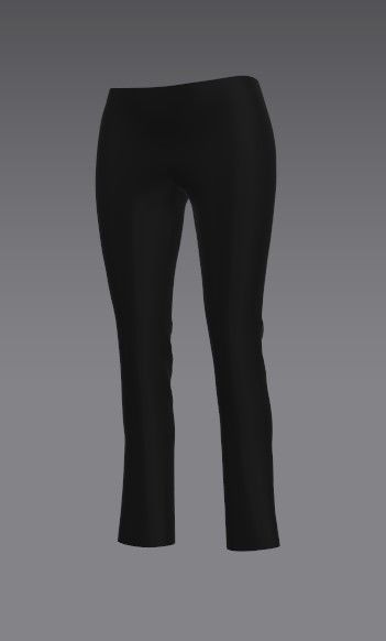 Woman 21 clothing Set 4 in 1 Low-poly 3D model_15