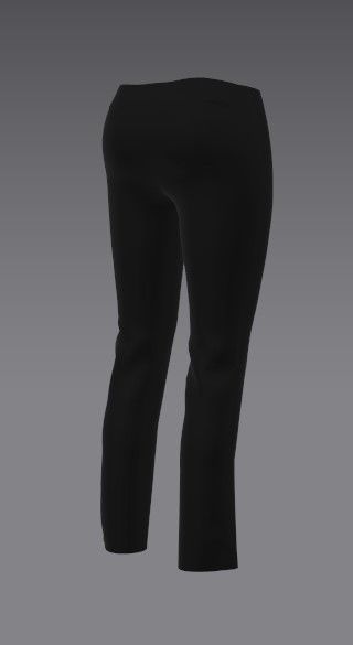 Woman 21 clothing Set 4 in 1 Low-poly 3D model_12