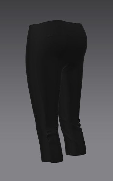 Woman 21 clothing Set 4 in 1 Low-poly 3D model_33