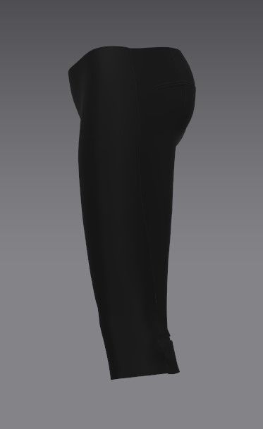 Woman 21 clothing Set 4 in 1 Low-poly 3D model_40