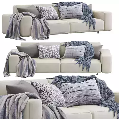 Sofa Dienne Cross Leather