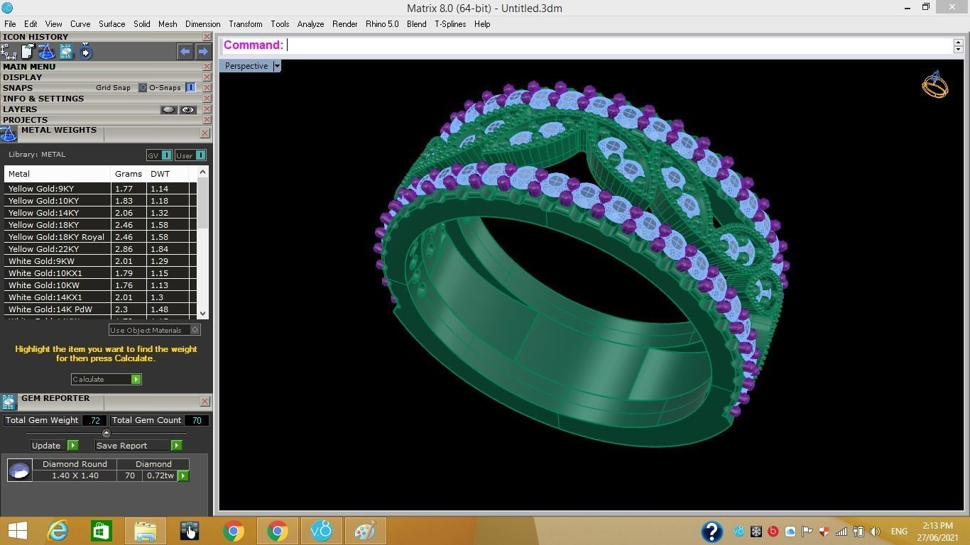 3D bracelets - jewelry 3d 3D print model_6