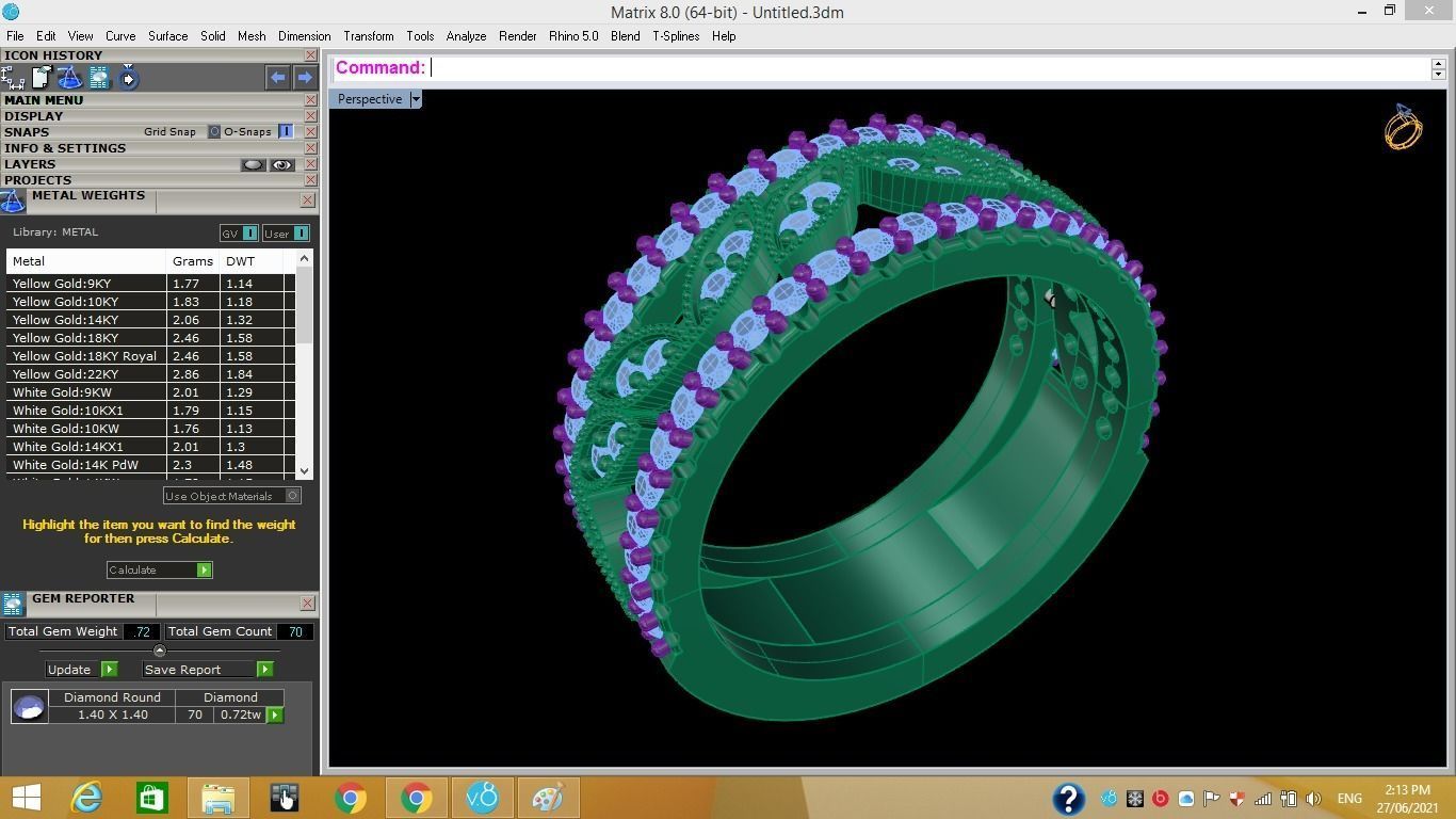3D bracelets - jewelry 3d 3D print model_4