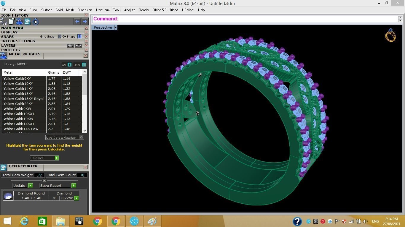 3D bracelets - jewelry 3d 3D print model_10