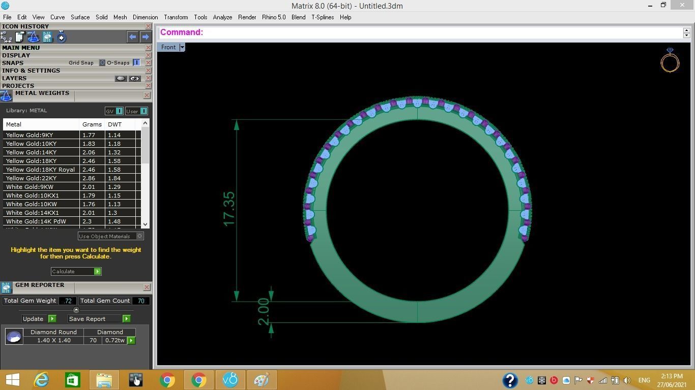 3D bracelets - jewelry 3d 3D print model_8