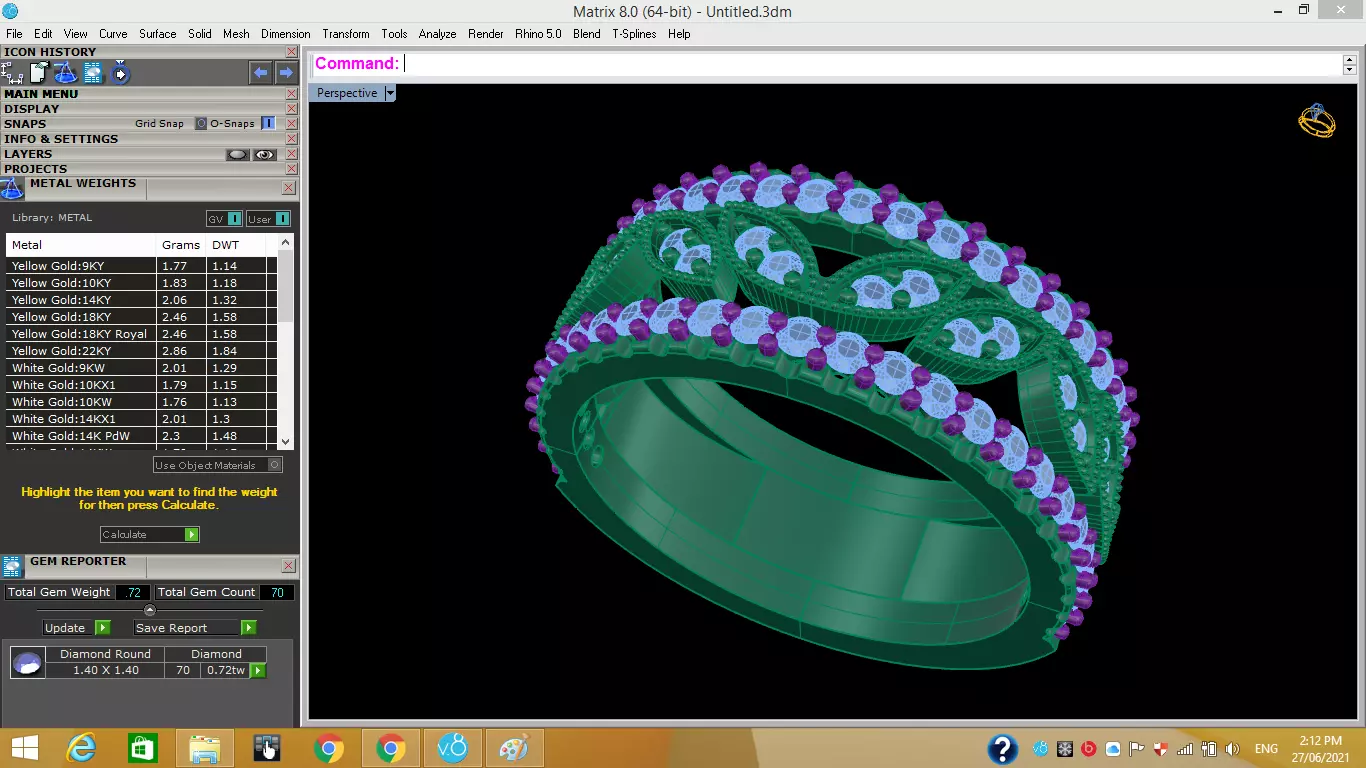 3D bracelets - jewelry 3d 3D print model_0