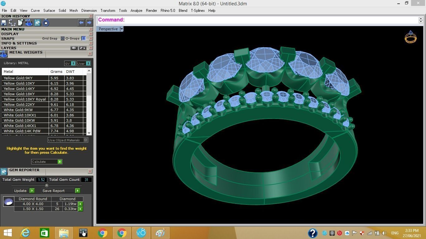 3D bracelets - jewelry 3d 3D print model_4