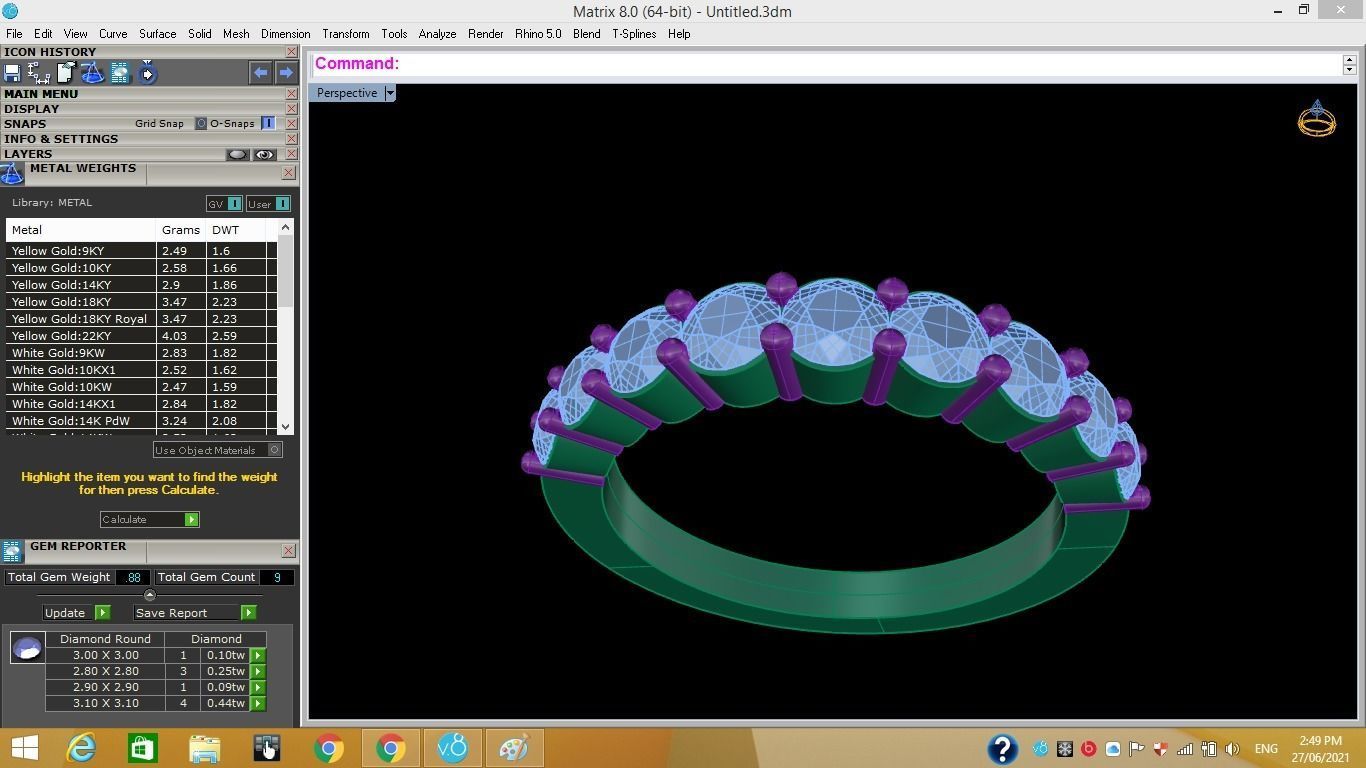 3D bracelets - jewelry 3d 3D print model_4