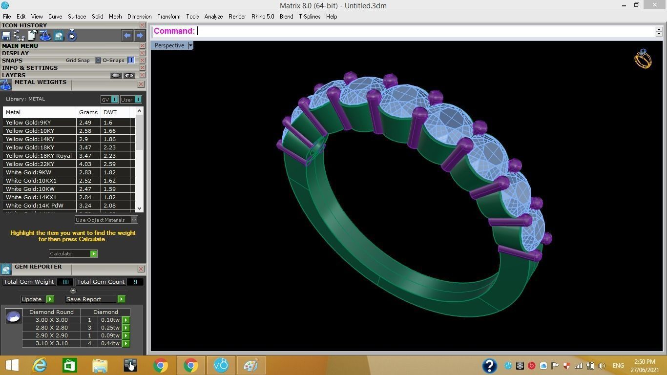 3D bracelets - jewelry 3d 3D print model_11