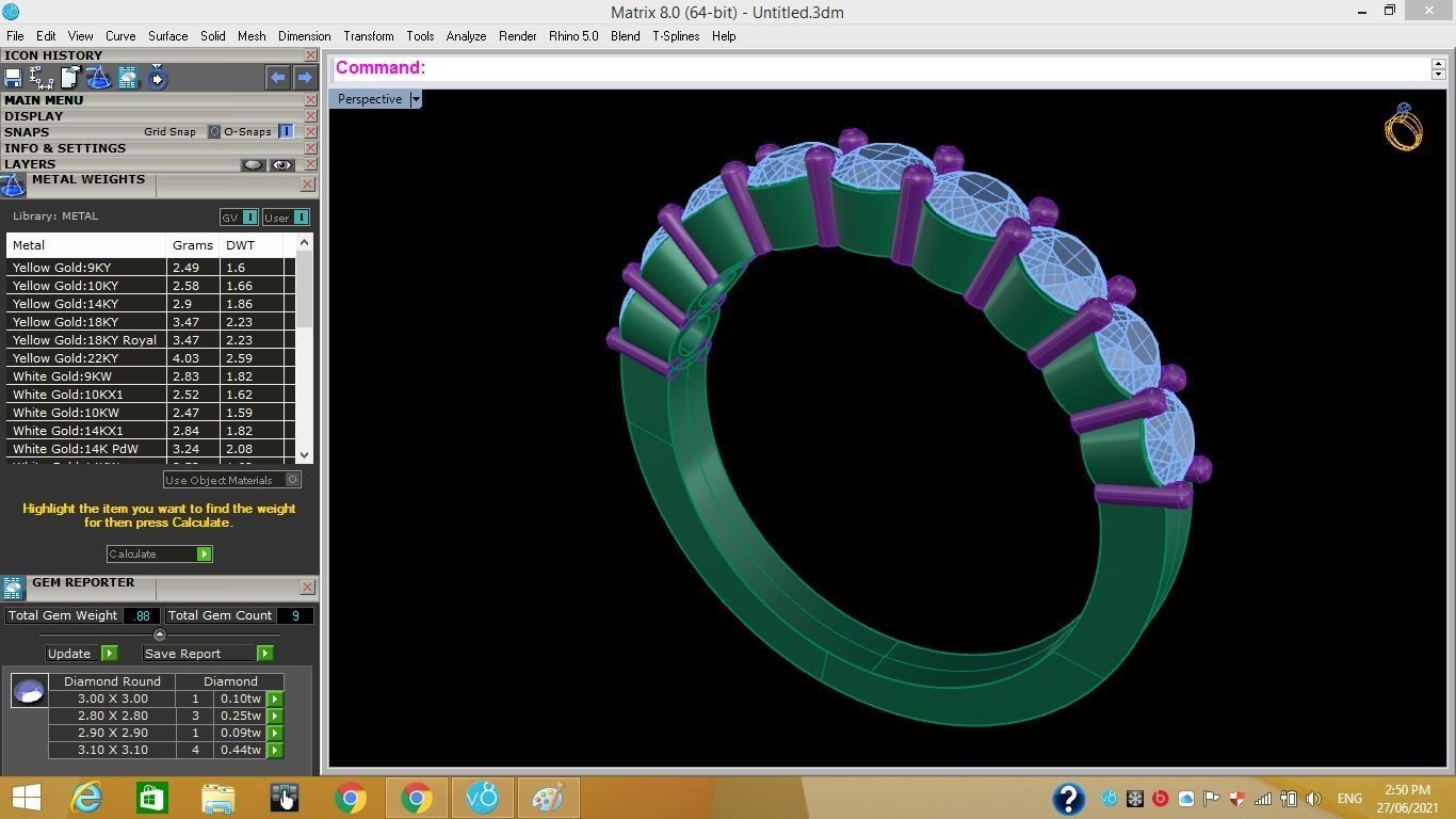 3D bracelets - jewelry 3d 3D print model_10