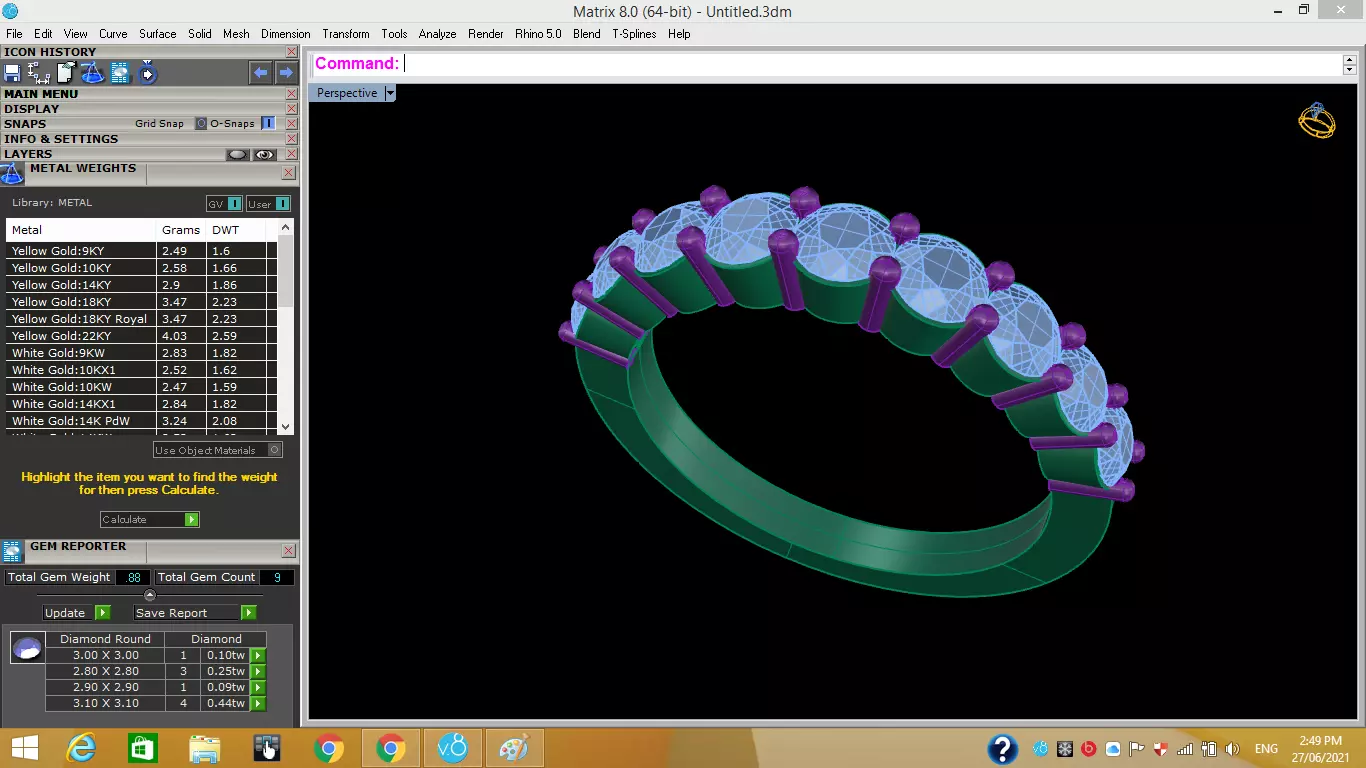 3D bracelets - jewelry 3d 3D print model_0