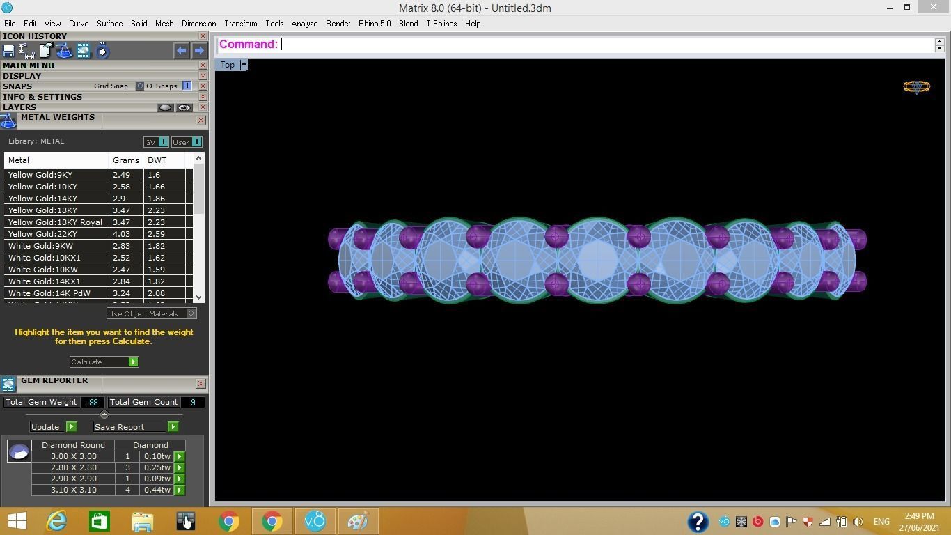 3D bracelets - jewelry 3d 3D print model_7