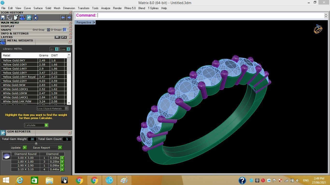 3D bracelets - jewelry 3d 3D print model_5