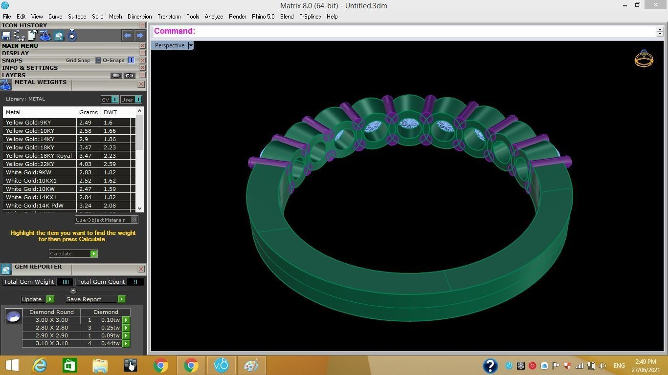 3D bracelets - jewelry 3d 3D print model_6