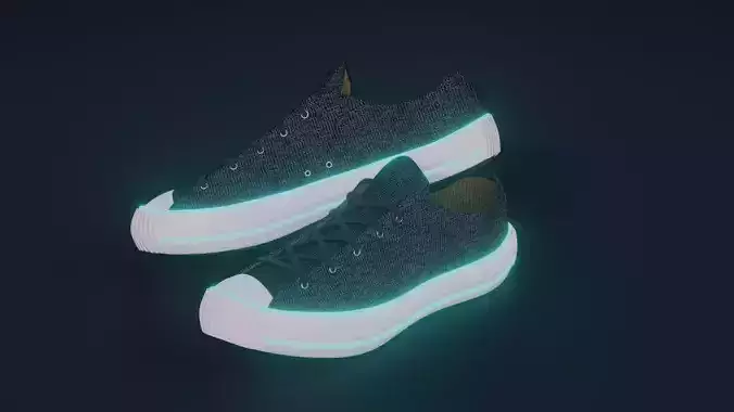 3D model of shoes