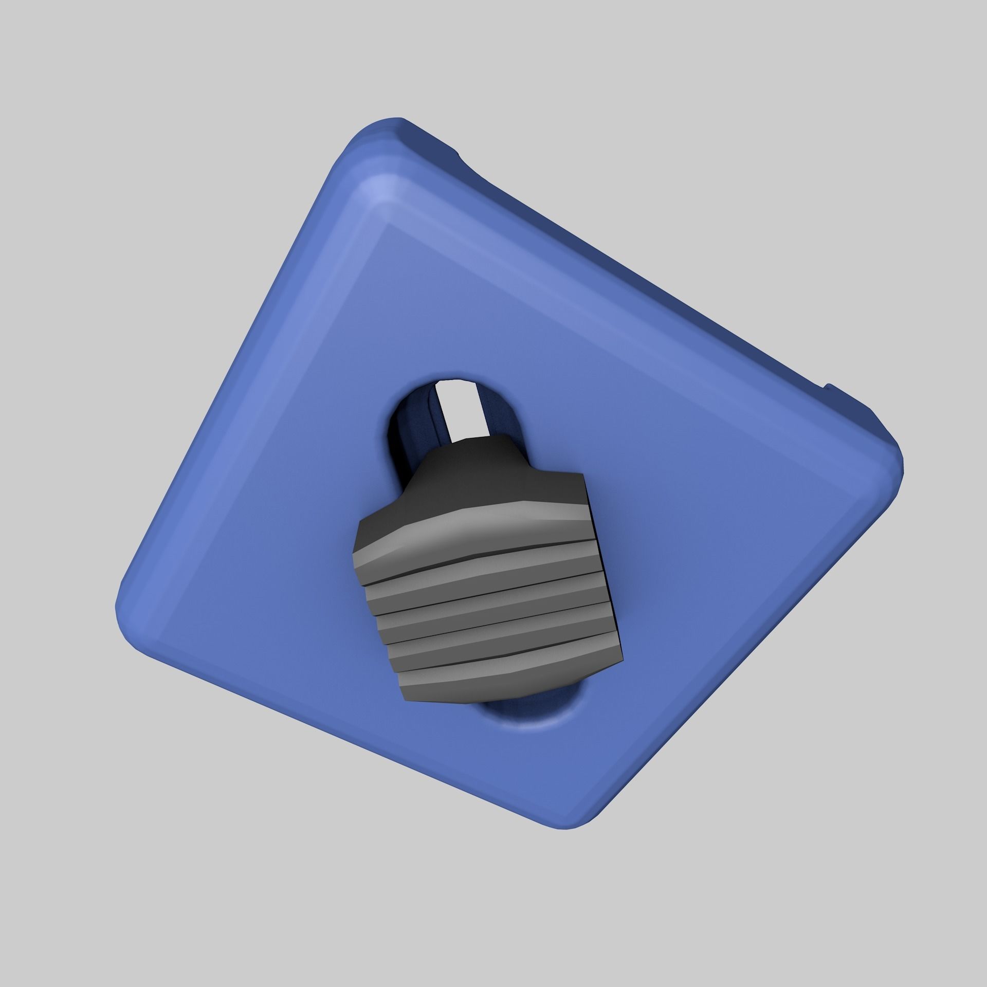 Fidget box - hard surface cube 3D print model_13