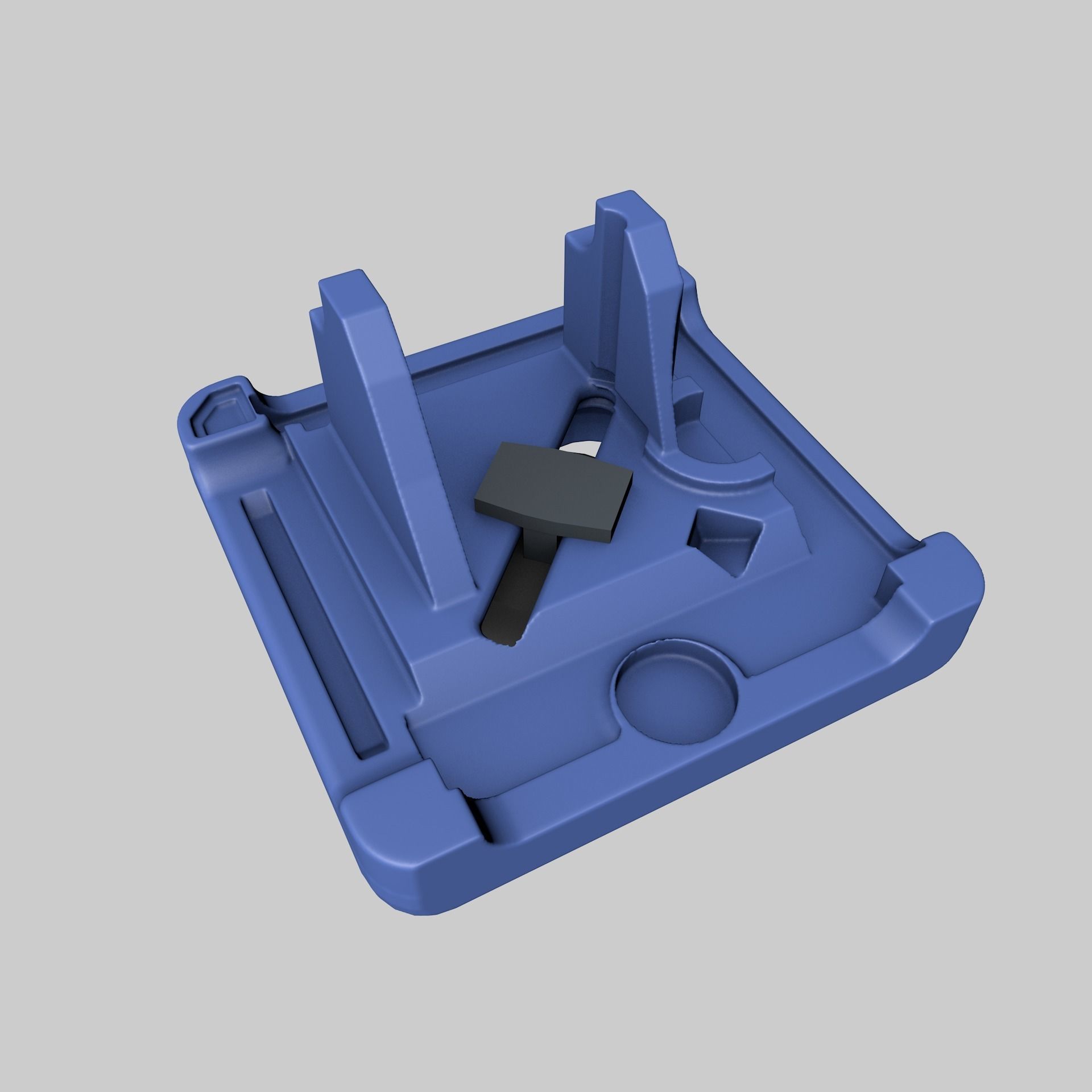 Fidget box - hard surface cube 3D print model_12