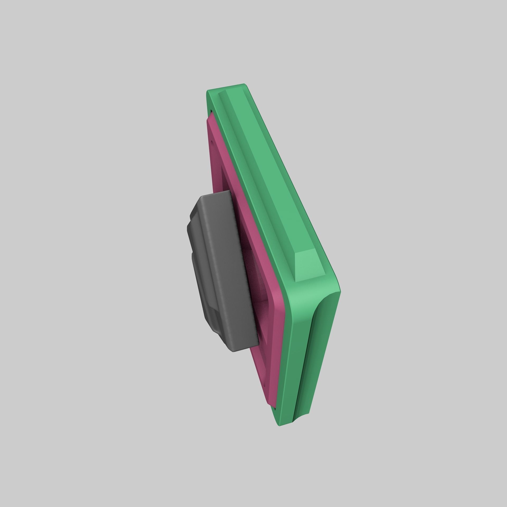 Fidget box - hard surface cube 3D print model_15