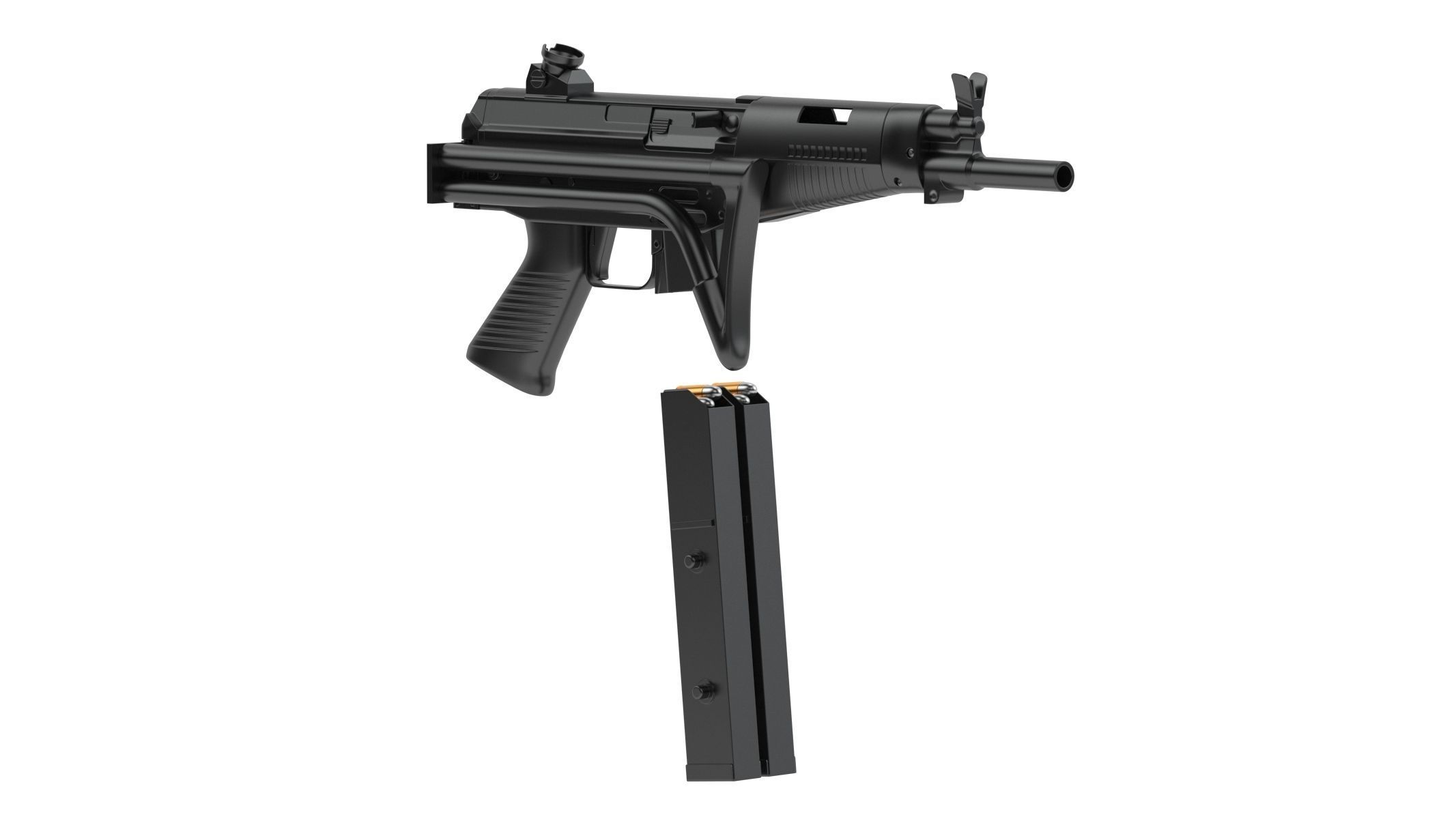 FAMAE SAF 3D model_4