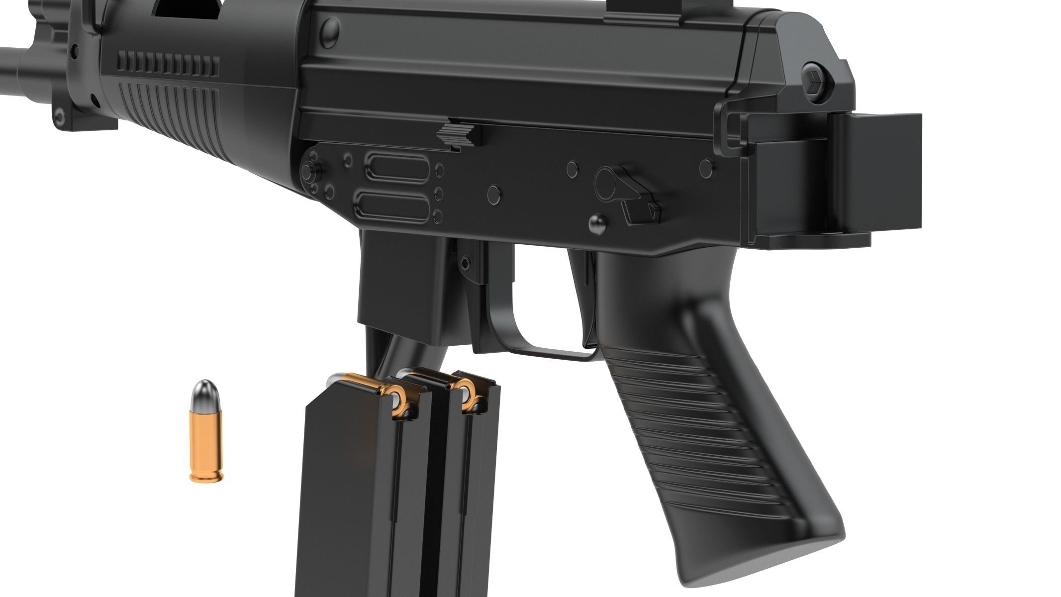 FAMAE SAF 3D model_14