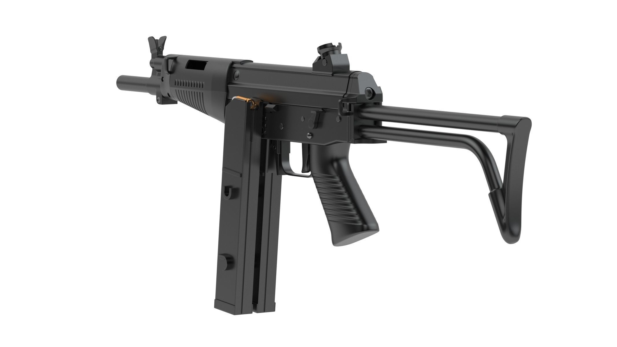 FAMAE SAF 3D model_1