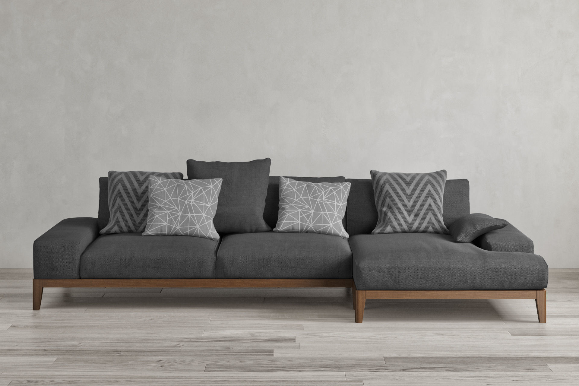 Hamilton Sofa Clement Coffee Table 3D model_2