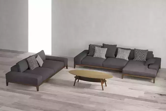 Hamilton Sofa Clement Coffee Table
