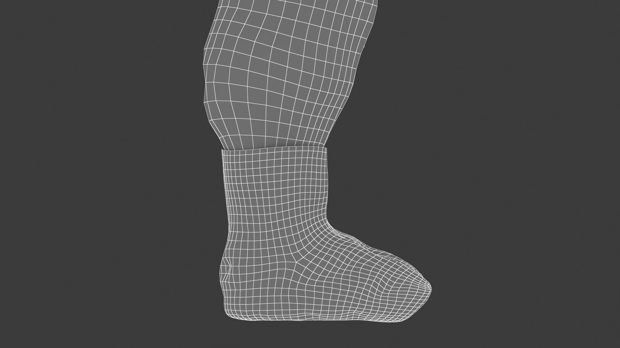 Fire Proximity Suit Low-poly 3D model_32