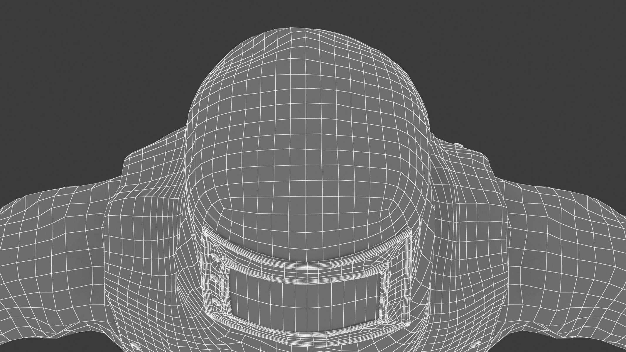 Fire Proximity Suit Low-poly 3D model_38