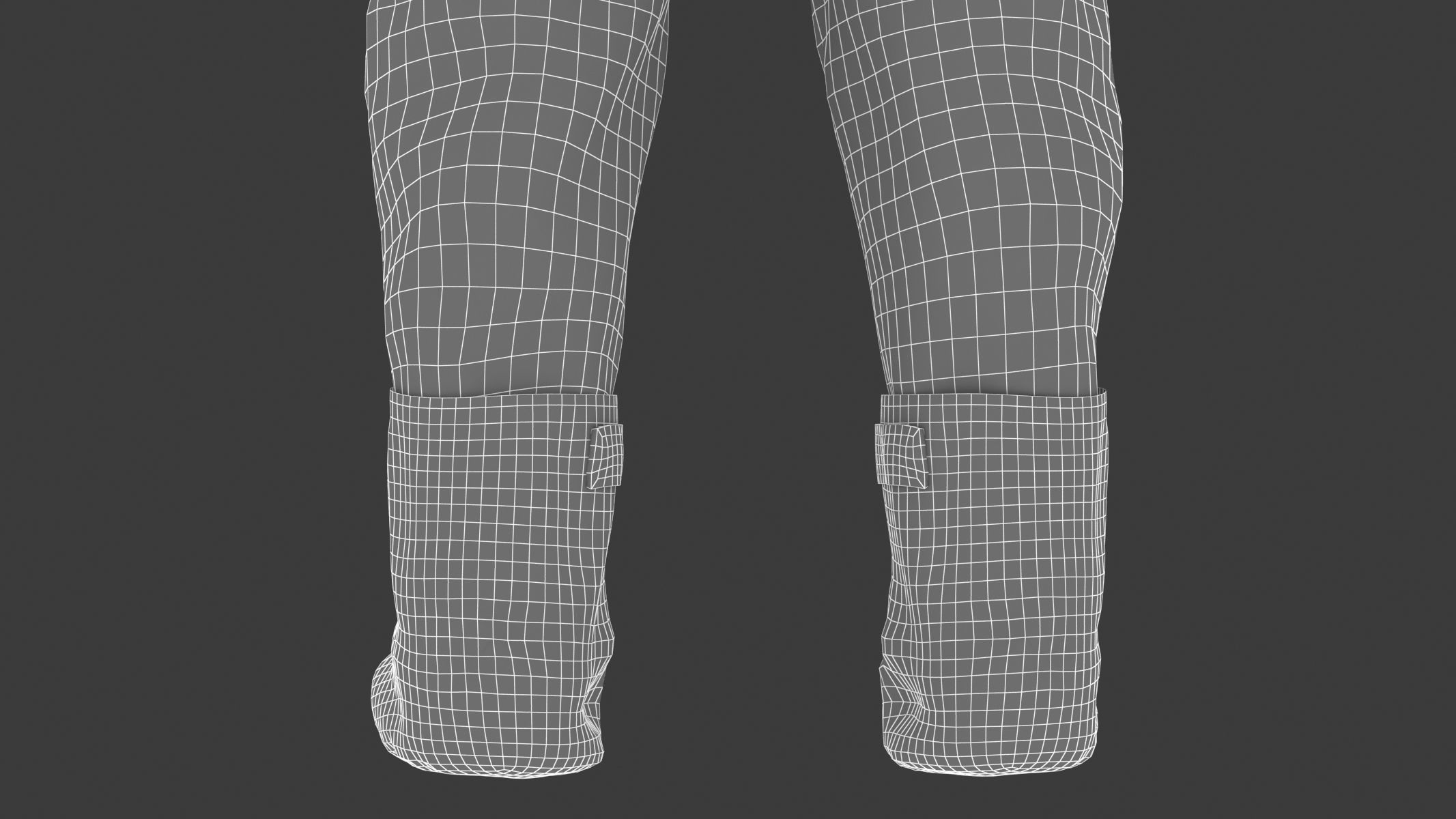 Fire Proximity Suit Low-poly 3D model_34