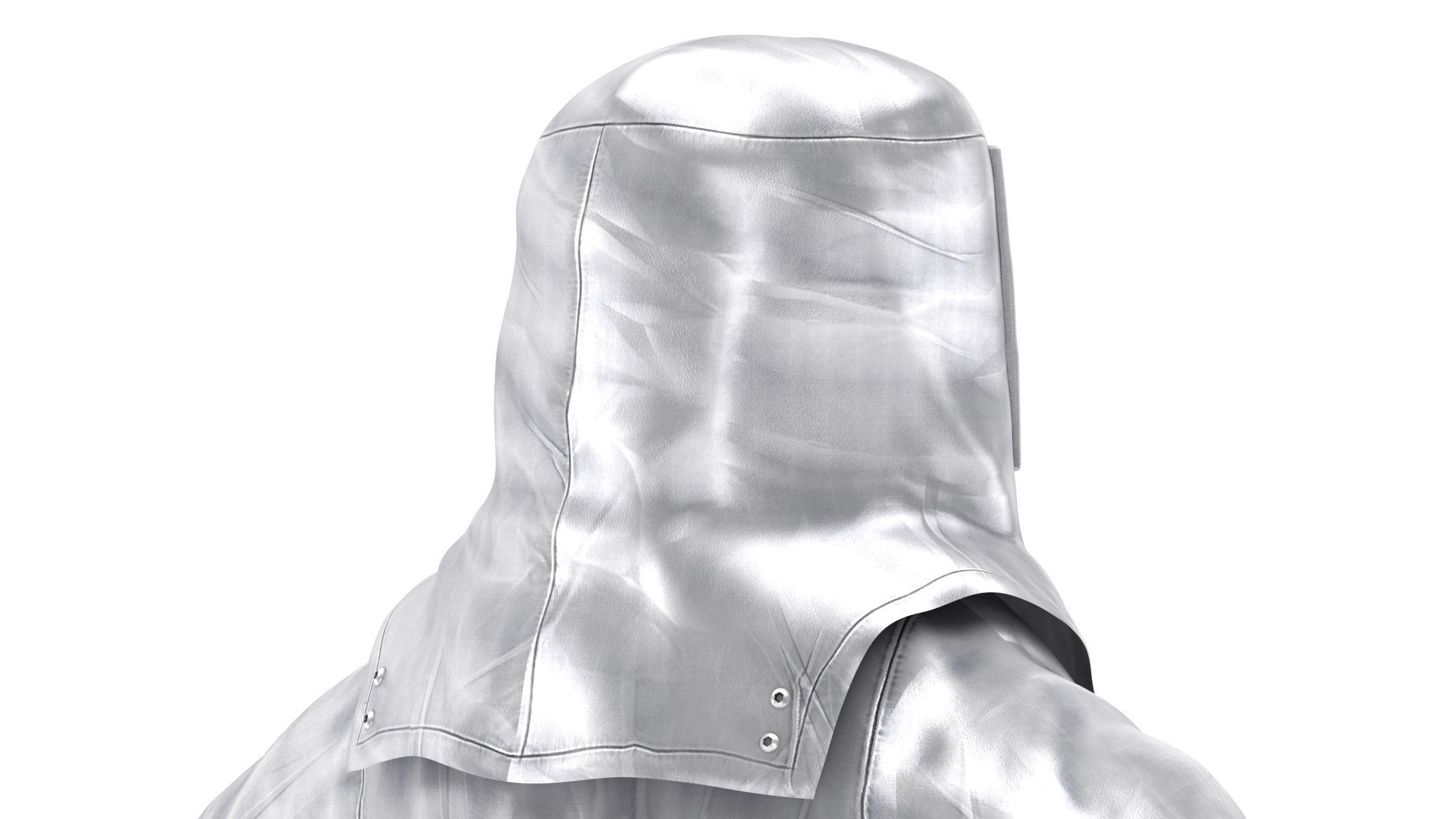 Fire Proximity Suit Low-poly 3D model_13