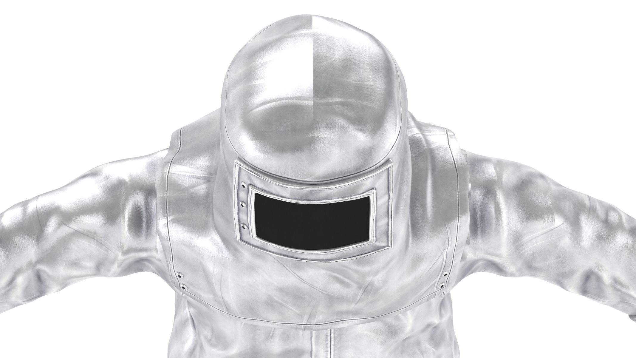 Fire Proximity Suit Low-poly 3D model_18