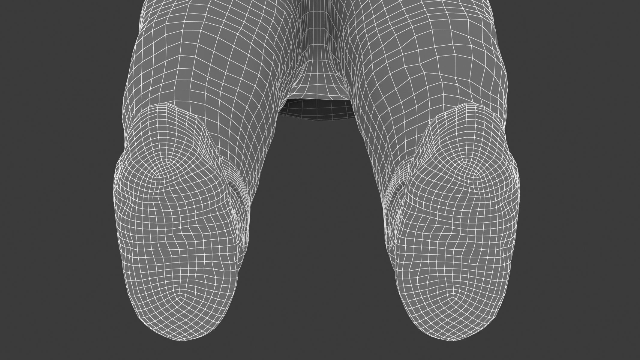 Fire Proximity Suit Low-poly 3D model_39