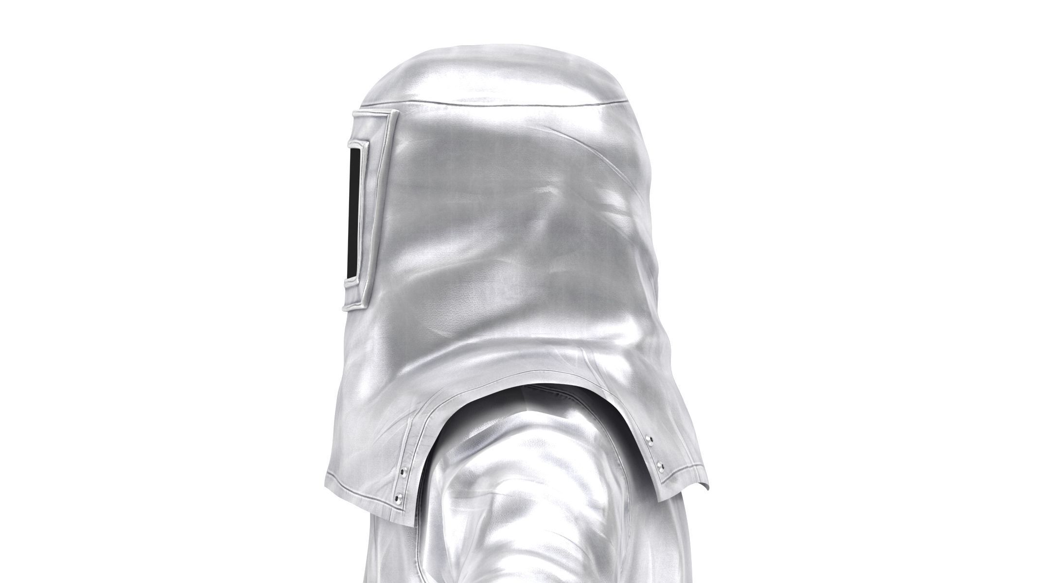 Fire Proximity Suit Low-poly 3D model_16