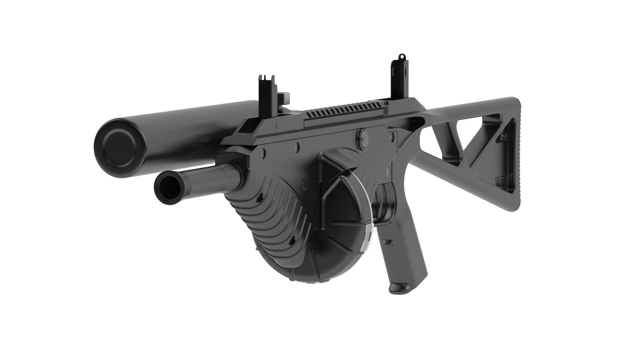 FN 303 3D model_3
