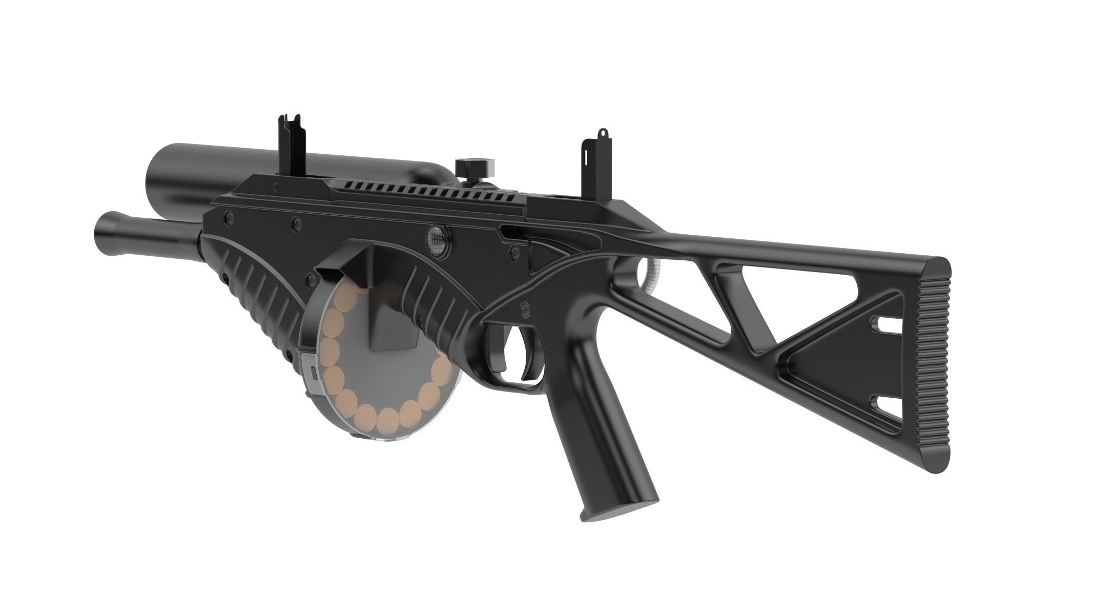 FN 303 3D model_1