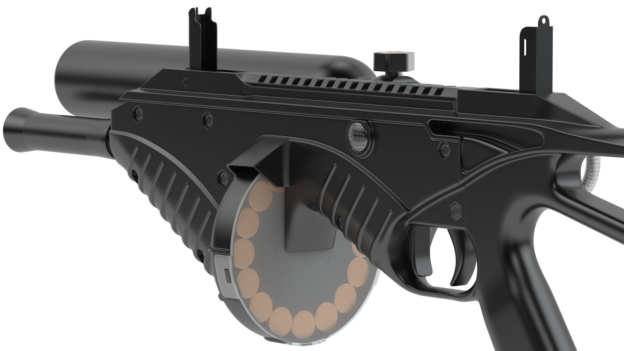 FN 303 3D model_6