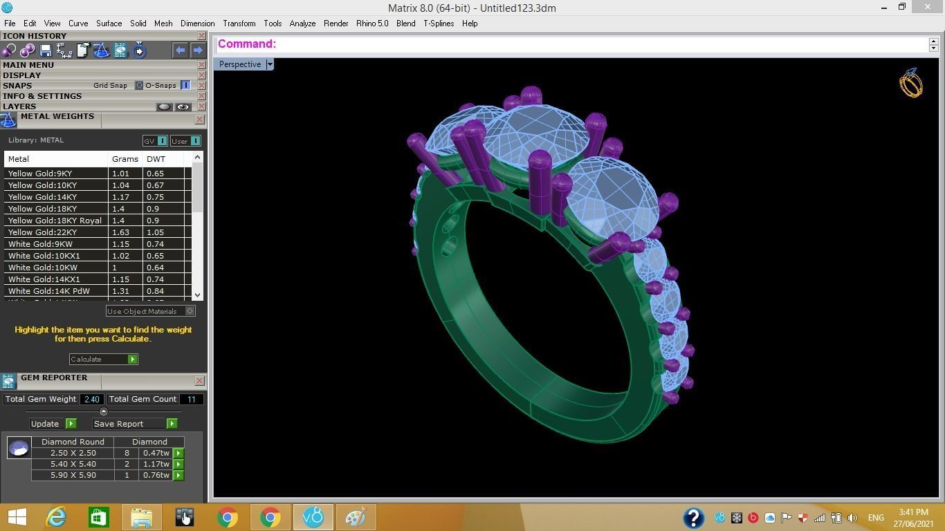 3D bracelets - jewelry 3d 3D print model_8