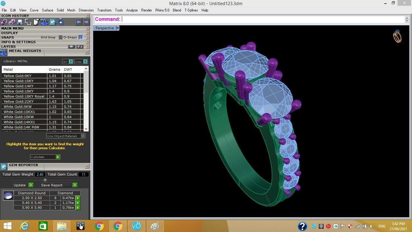 3D bracelets - jewelry 3d 3D print model_21