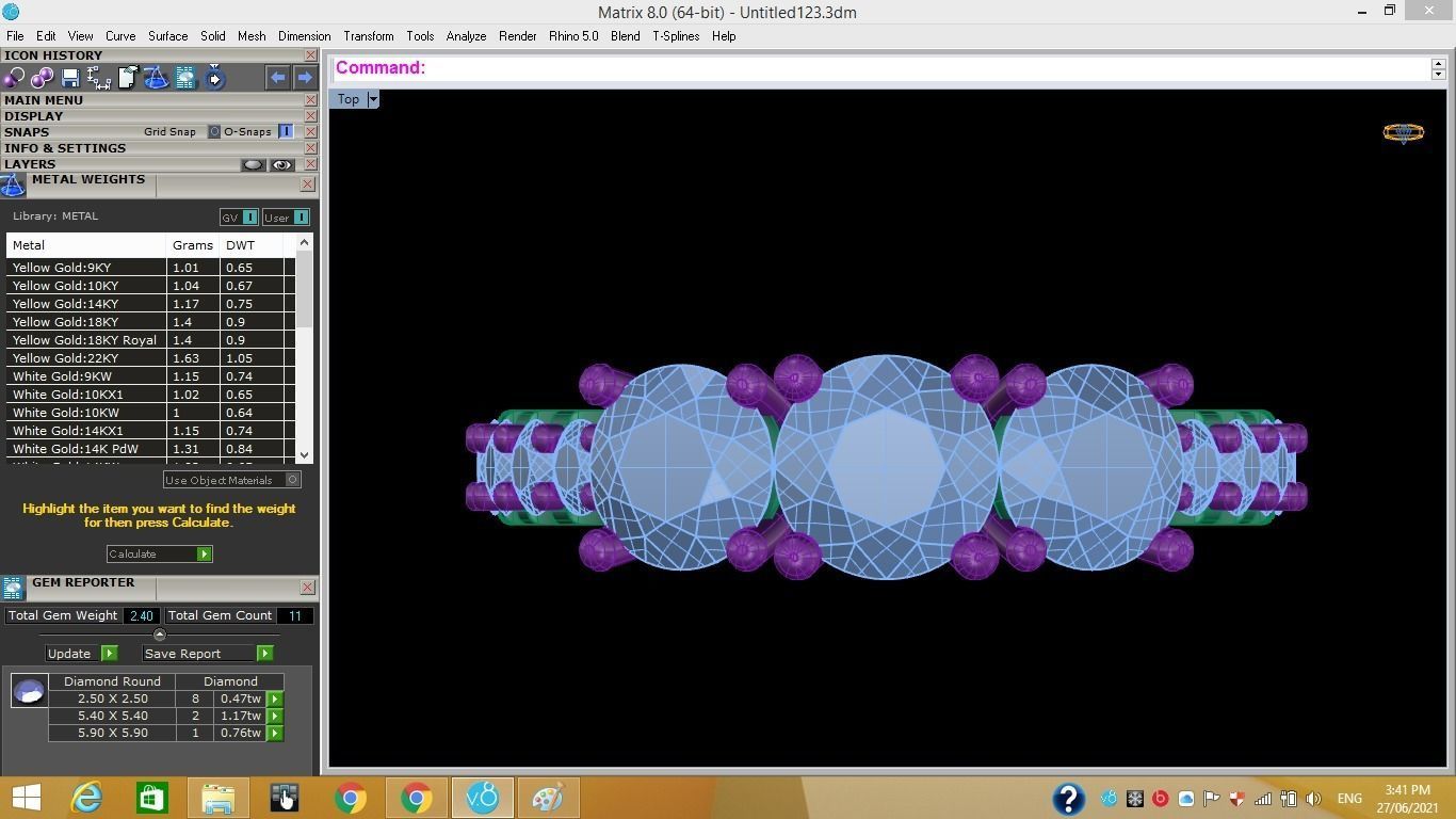 3D bracelets - jewelry 3d 3D print model_13