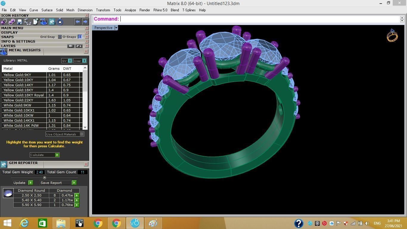 3D bracelets - jewelry 3d 3D print model_4