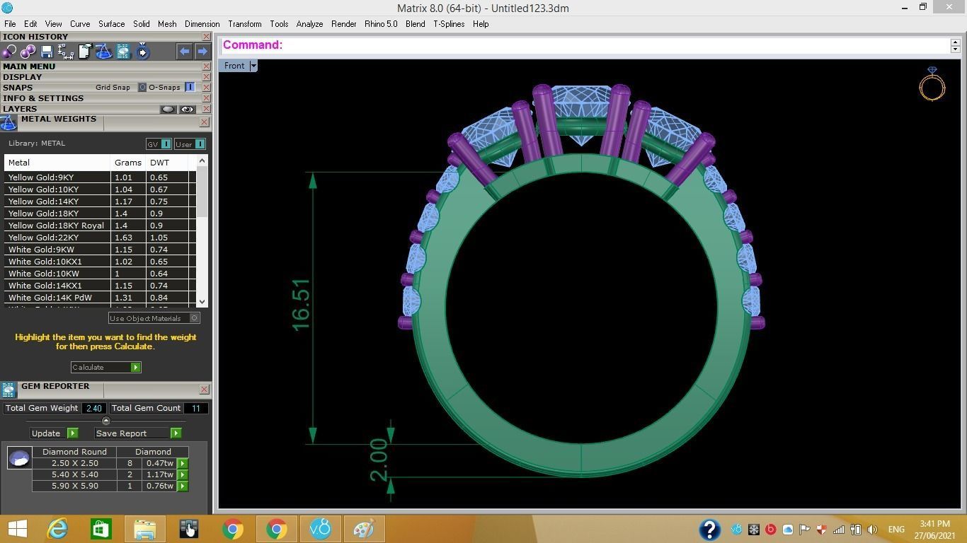 3D bracelets - jewelry 3d 3D print model_15
