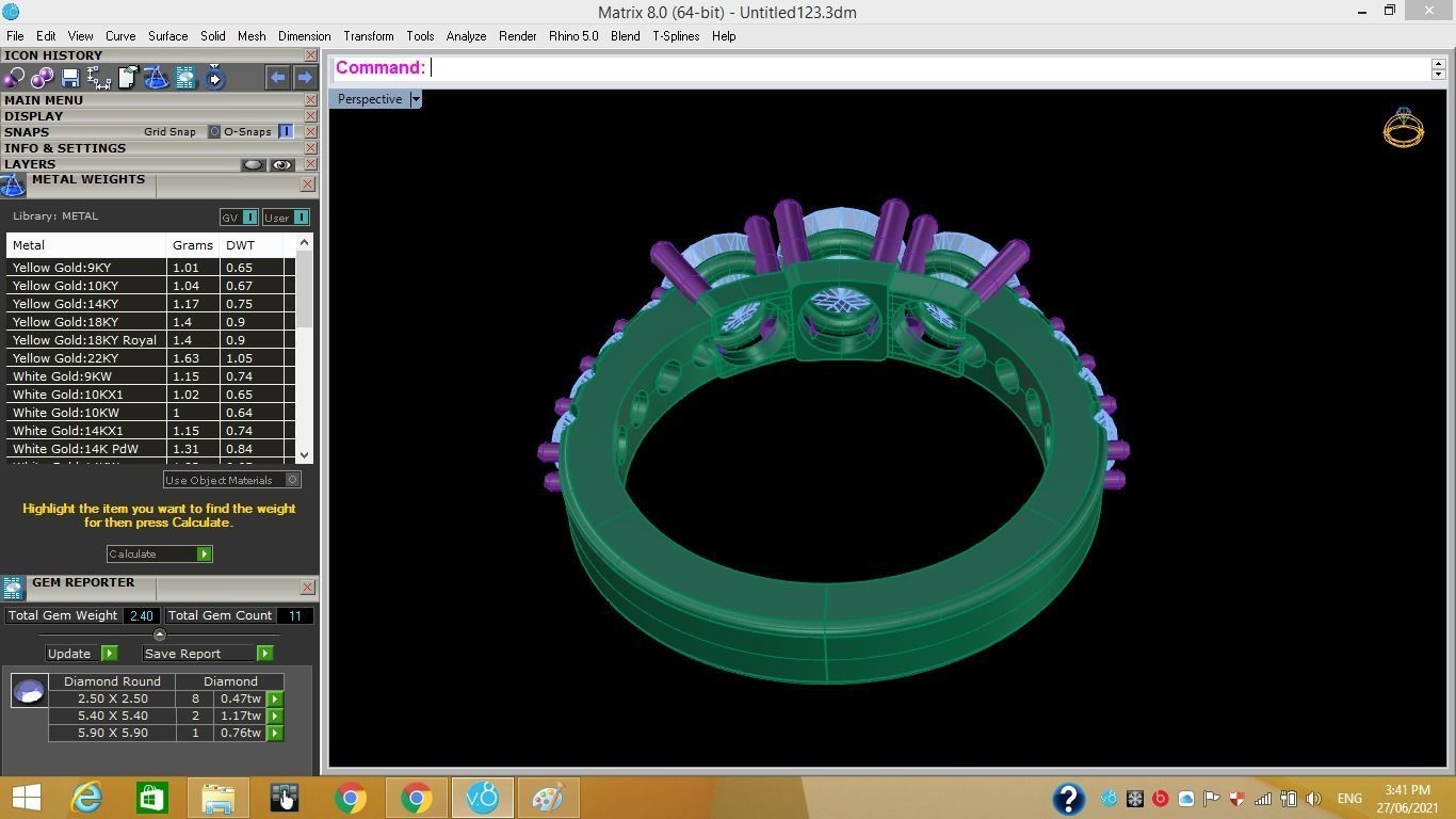 3D bracelets - jewelry 3d 3D print model_11